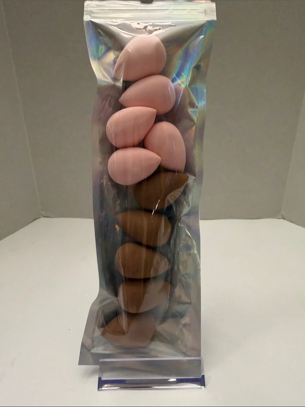 💕5/25💕Set of 10 Pink and Brown Teardrop Makeup Sponges